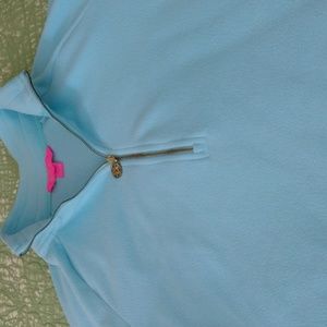 Lilly Pulitzer popover M Aqua